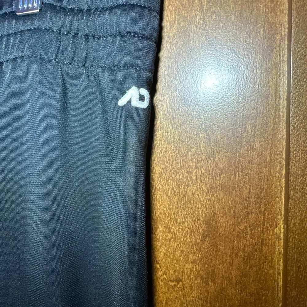 Nike Track‎ Pants Mens Large Black Wide Leg Y2K Vintage Athletic Dept Swoosh